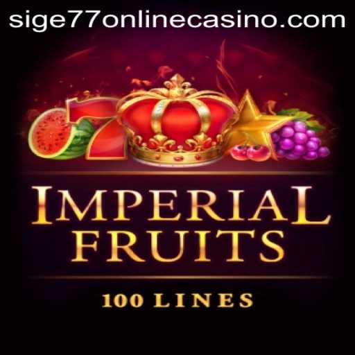 Experience the Thrill of ImperialFruits100 at Sige77 Online Casino